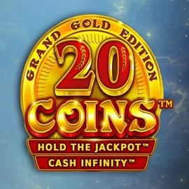 20 Coins Grand Gold Edition slot logo by Wazdan at Winshark Casino