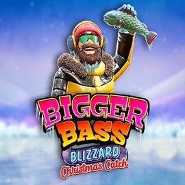 Bigger Bass Blizzard Christmas Catch by Pragmatic Play, showcased at winsharkscasino.com – game logo