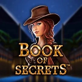 Book of Secrets online game logo by SYNOT Games on winsharkscasino.com