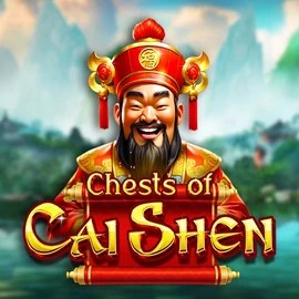 Chests of Cai Shen by Pragmatic Play, showcased at winsharkscasino.com – game logo