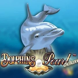 Try Dolphins Pearl Deluxe slot by Novomatic on winsharkscasino.com – logo image