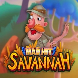 Mad Hit Savannah by RubyPlay, showcased at winsharkscasino.com – game logo