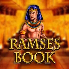 Ramses Book slot logo by Gamomat at Winshark Casino