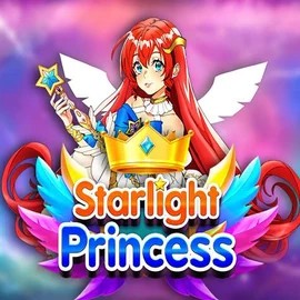 Starlight Princess slot logo by Pragmatic Play at Winshark Casino