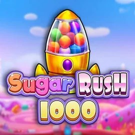 Sugar Rush 1000 by Pragmatic Play, showcased at winsharkscasino.com – game logo